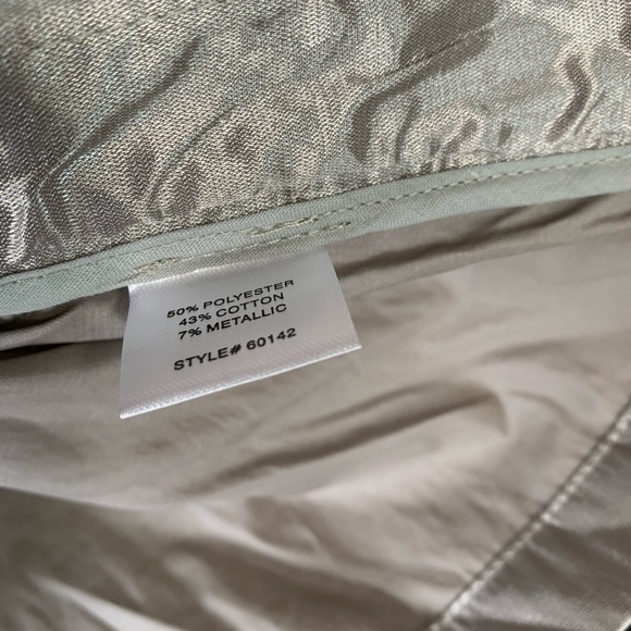 Vintage TravelSmith Metallic Silver Jacket Medium - Picture 4 of 7